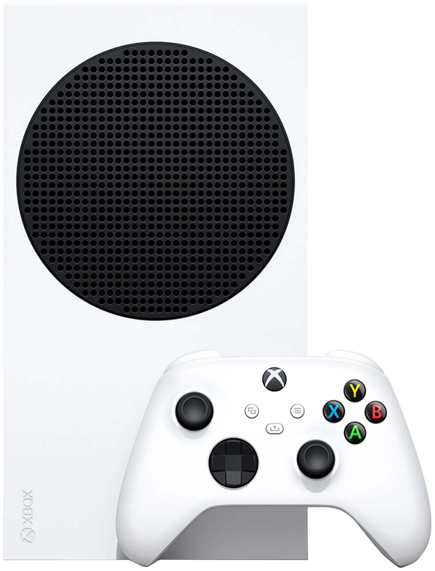 Игровая приставка Microsoft Xbox Series S 512 ГБ SSD, без игр, белый/черный