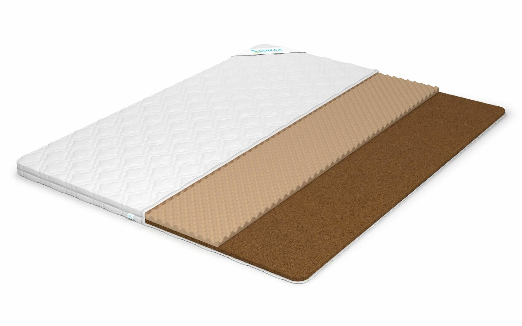 Топпер LONAX RELAX MEMORY COCOS 5 120/200 см 120/200 см Размеры: Высота 50мм Глубина 2000мм Ширина 1200мм