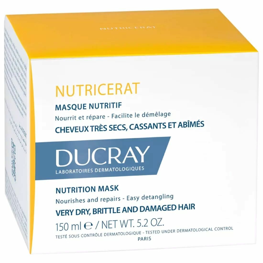 Маска Ducray (Дюкрэ) для волос сверхпитательная Nutricerat 150 мл Pierre Fabre Dermocosmetique - фото №11