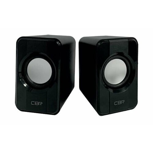 Акустическая система 20 CBR CMS 336 Black USB 2х3 Вт 6 Вт RMS пластик 35 мм линейный стерео 70700₽