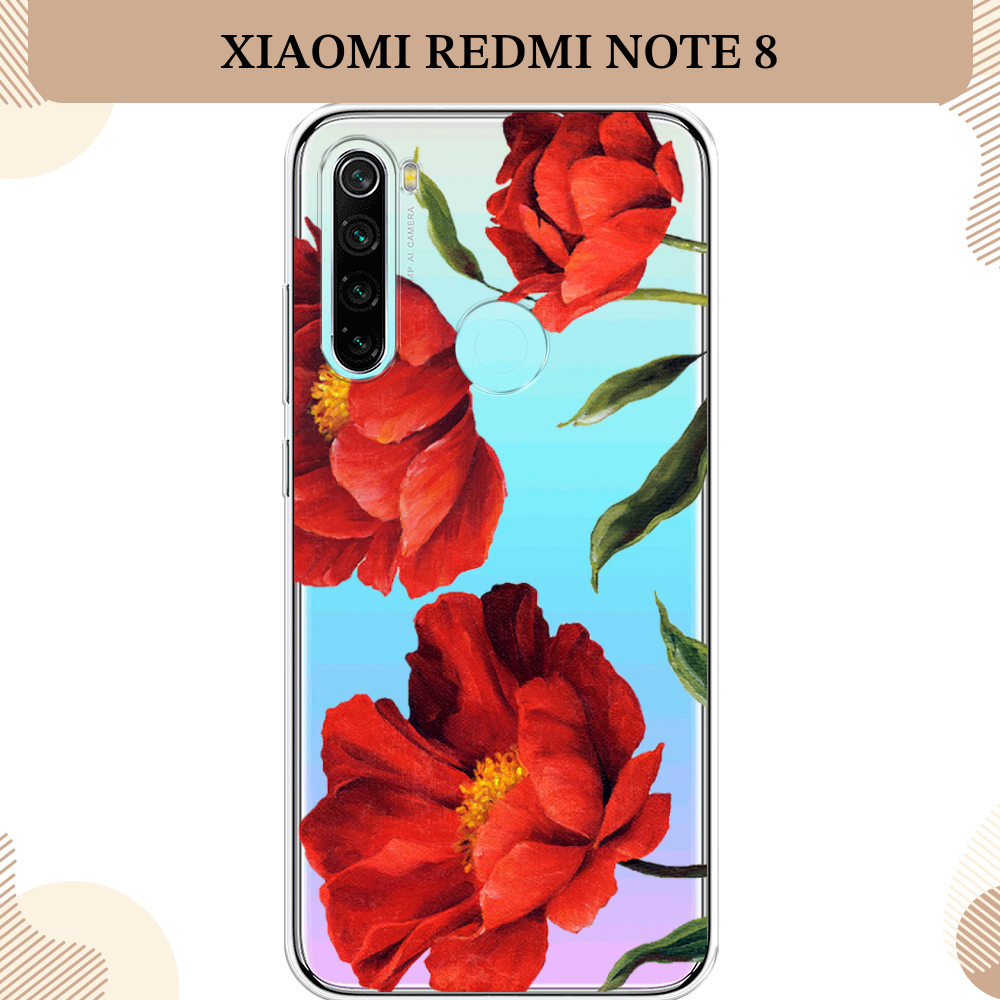 Силиконовый чехол "Цитрусовые" на Xiaomi Redmi Note 8 / Сяоми Редми Нот 8