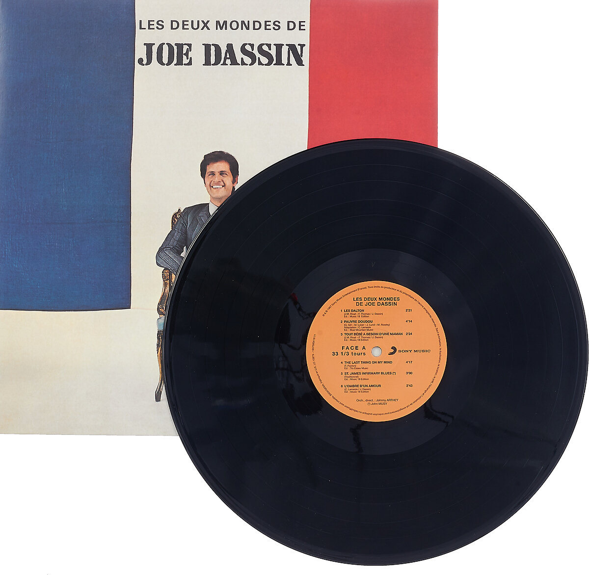 Виниловые пластинки. Joe Dassin. Les Deux Mondes De Joe Dassin (LP)