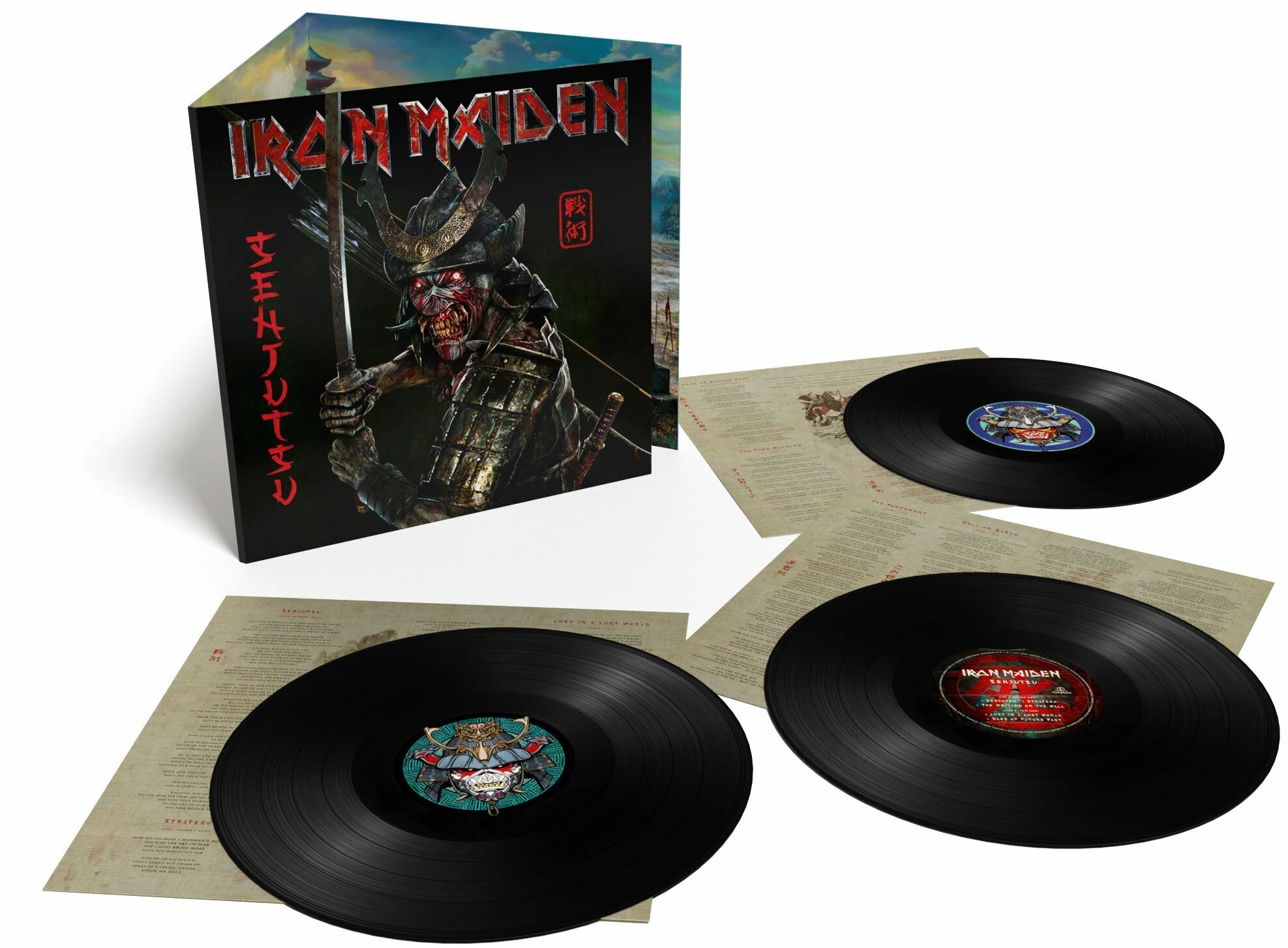 Виниловая пластинка Iron Maiden - Senjutsu, (3 LP)