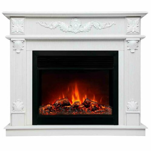 Камин RealFlame Philadelphia 25,5/26 WT с очагом Moonblaze Deluxe Black ...