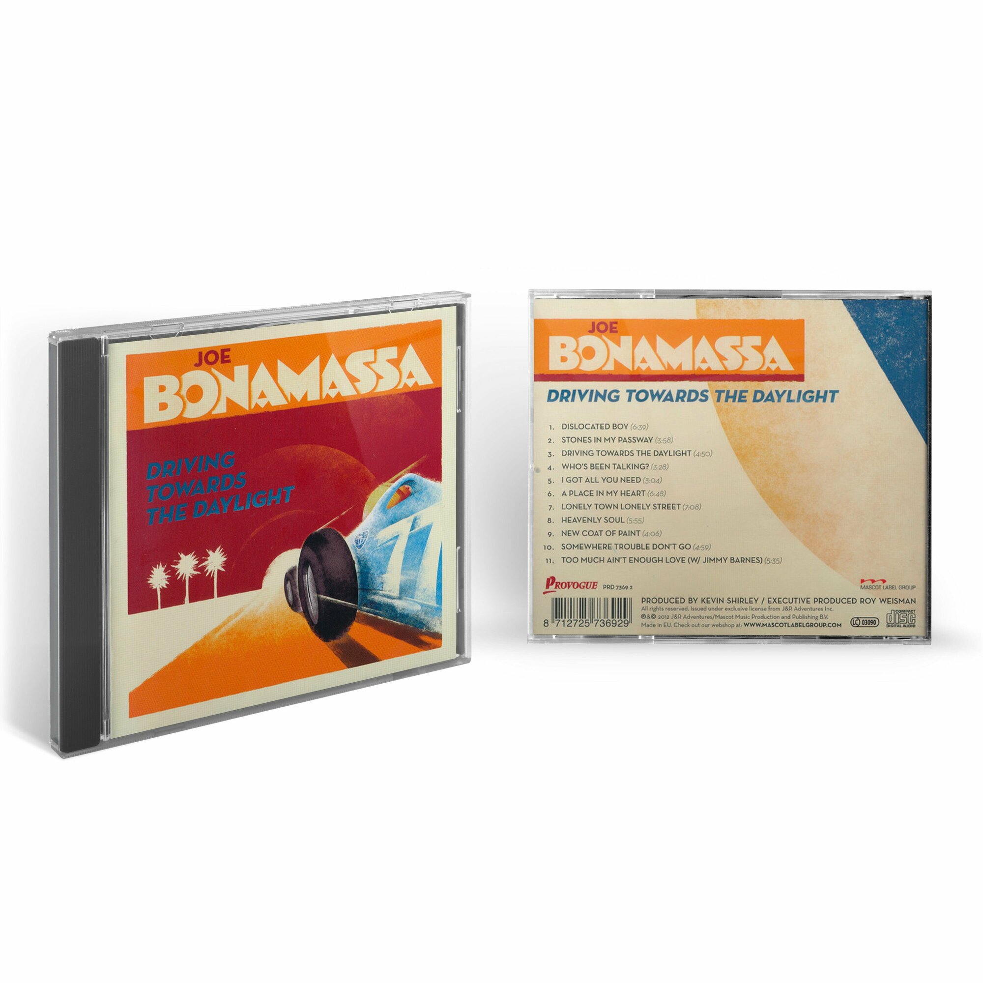 Joe Bonamassa - Driving Towards The Daylight (1CD) 2012 Jewel Аудио диск