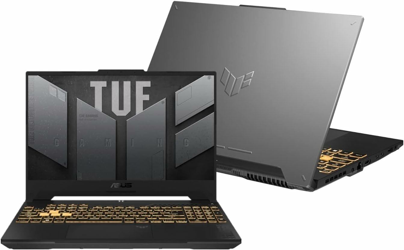 Ноутбук ASUS TUF 15.6" 1920x1080 FHD 144Hz IPS (Intel Core i7-12700H, 32GB RAM DDR4, 1TB SSD, NVIDIA GeForce RTX 4070, Windows 11 Home) FX507ZI