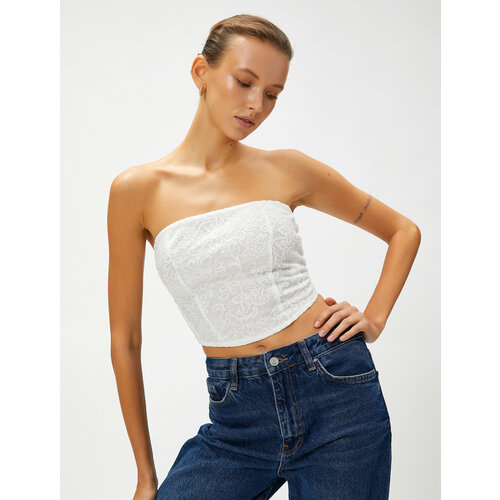 фото Топ koton, размер m, бежевый