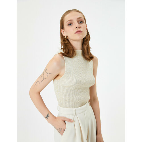 фото Топ koton, размер m, бежевый