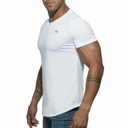 Футболка Addicted Basic U-Neck T-Shirt, размер S, белый майка addicted хлопок размер s белый