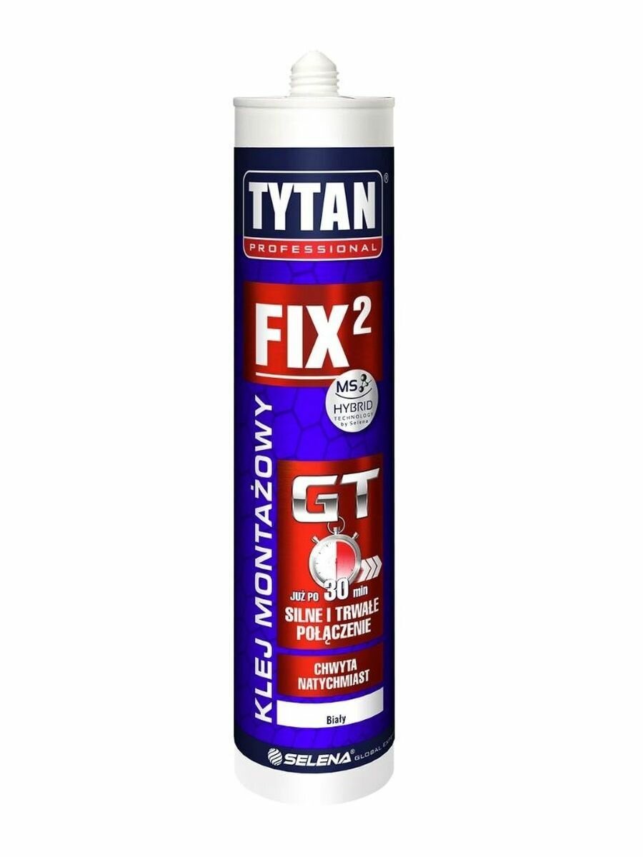 Монтажный клей TYTAN Professional FIX² GT 290 мл