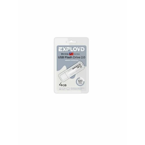 USB флеш накопитель EX-4GB-620-White