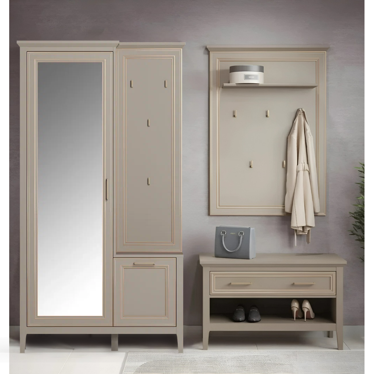 фото Прихожая "CLASSIC", 110х203х41 см