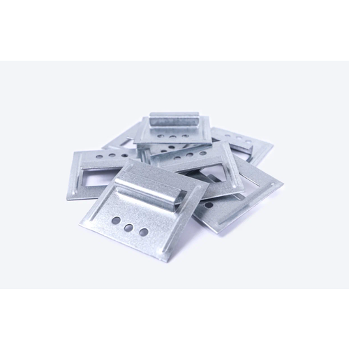 Кляймер Lesfix усиленный, укороченный №5, 35х34х0,7, 150 шт