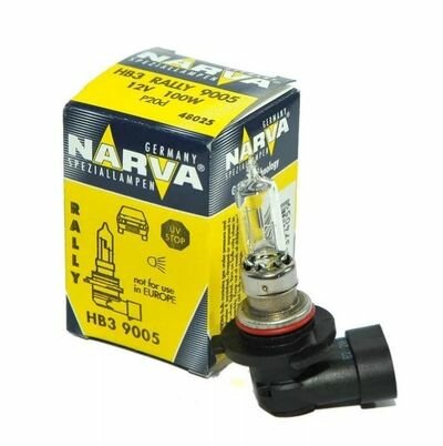 Лампа Доп. Освещ. Standard 12v Hb3 100w P20d (Картон) (1 Шт.) Narva арт. 48025