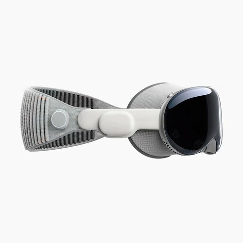 Шлем виртуальной реальности Apple Vision pro 512 ГБ белый, серебристый, белый