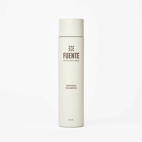 FUENTE Питательный шампунь на основе белка пшеницы TRIGO Protein Shampoo 250 мл / протеиновый для объема / для тонких волос / натуральный бессульфатный шампунь с органическими компонентами
