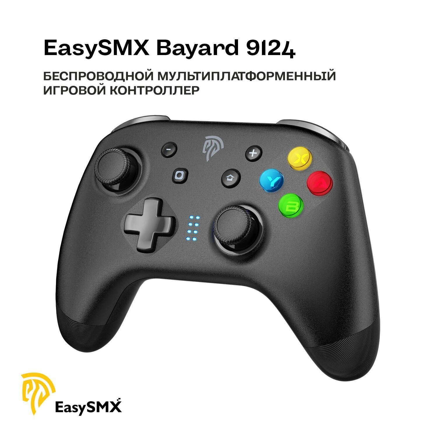 Беспроводной геймпад EasySMX ESM-9124 / для Nintendo Switch Смартфона / Bluetooth цвет черный (VG-C401)