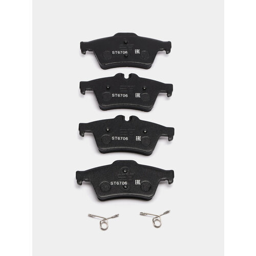 Колодки тормозные Ford Focus II 04- III 11- Mazda 3 BK BL 03-14 Volvo S40 04- задние ST 1978₽