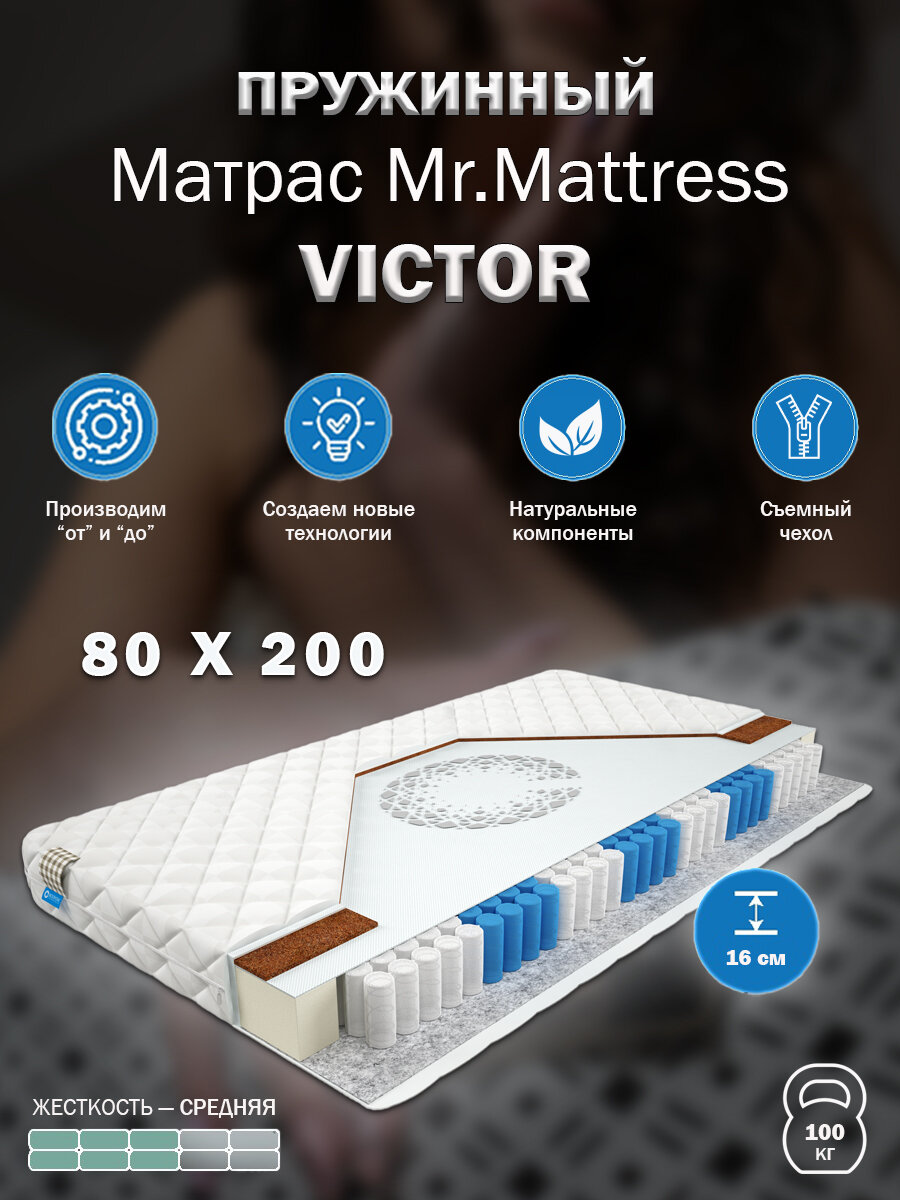 Матрас Mr. Mattress VICTOR 80x200