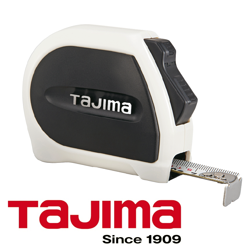 Рулетка TAJIMA SIGMA STOP (SS630MG) 3м/16мм с двойным фиксатором, 2-х сторонняя шкала