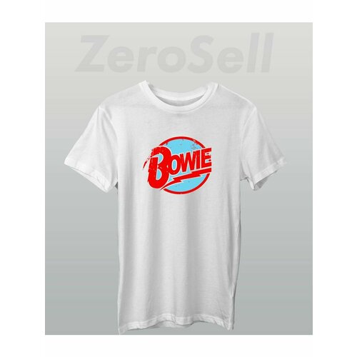 фото Футболка bowie дэвид боуи, размер 4xs, белый zerosell
