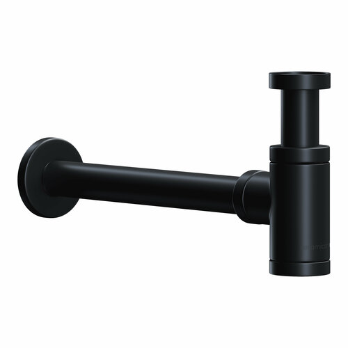 Сифон Ceramica Nova для раковины с гидрозатвором латунь и нержавеющая сталь 70001MB 6990₽