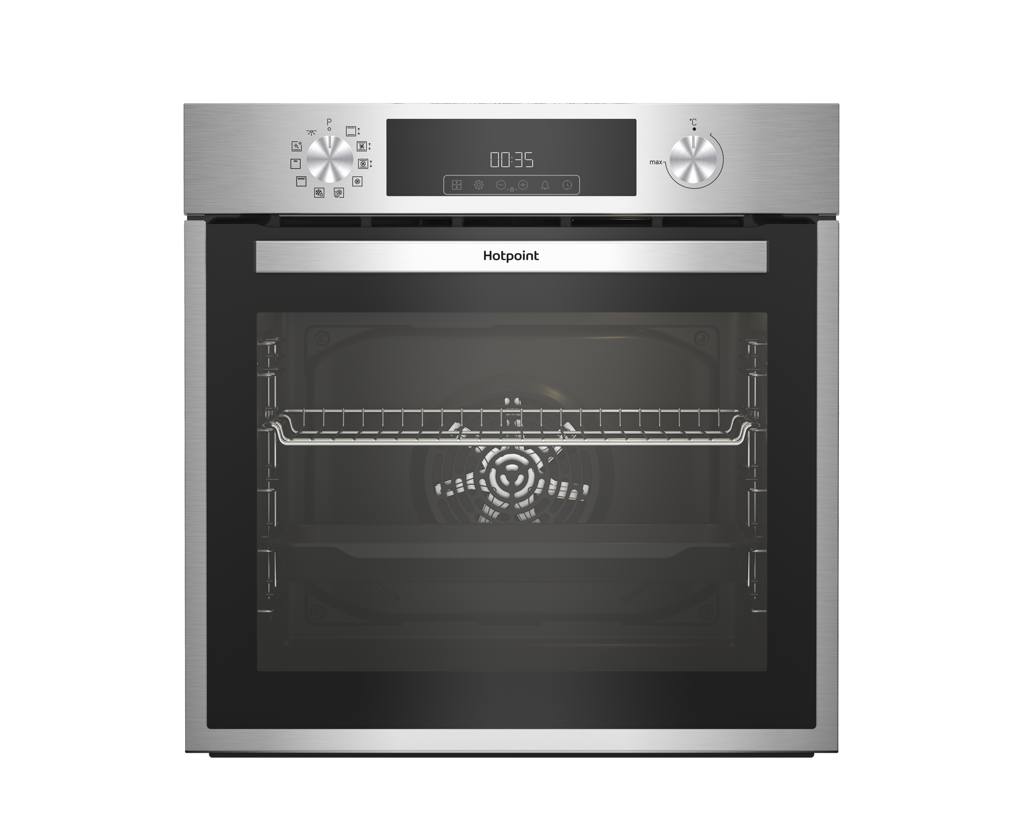 Электрический духовой шкаф Hotpoint FE8 824 H IX, гриль/конвекция, серебристый