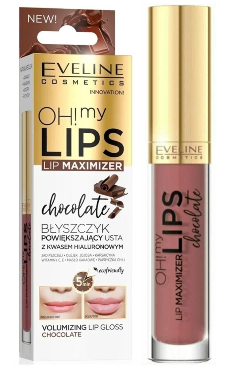 Eveline Cosmetics Блеск для губ Oh! My lips lip maximizer