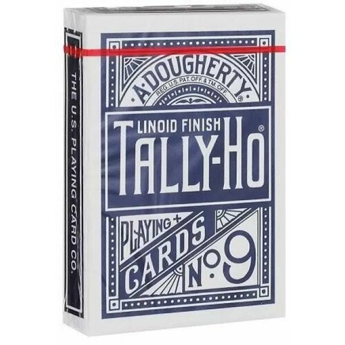 игральные карты tally ho fan back красные Карты Tally-Ho Standard Index blue Fan