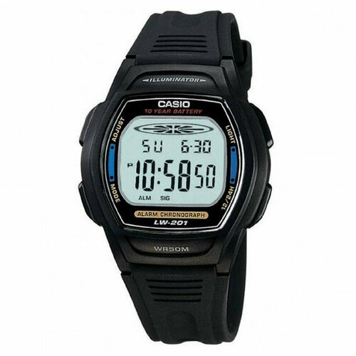 фото Наручные часы casio, голубой