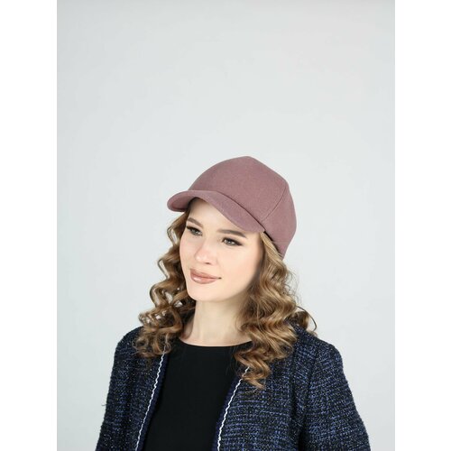 фото Кепка меховой век, размер 59-60, коричневый