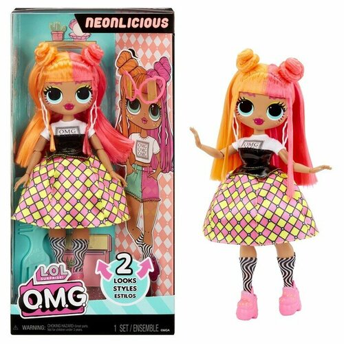 MGA Entertainment Кукла «Неонлишес», ОМГ HoS, с аксессуарами кукла mga entertainment лалалупси lalaloopsy fluff n stuff с полярным мишкой