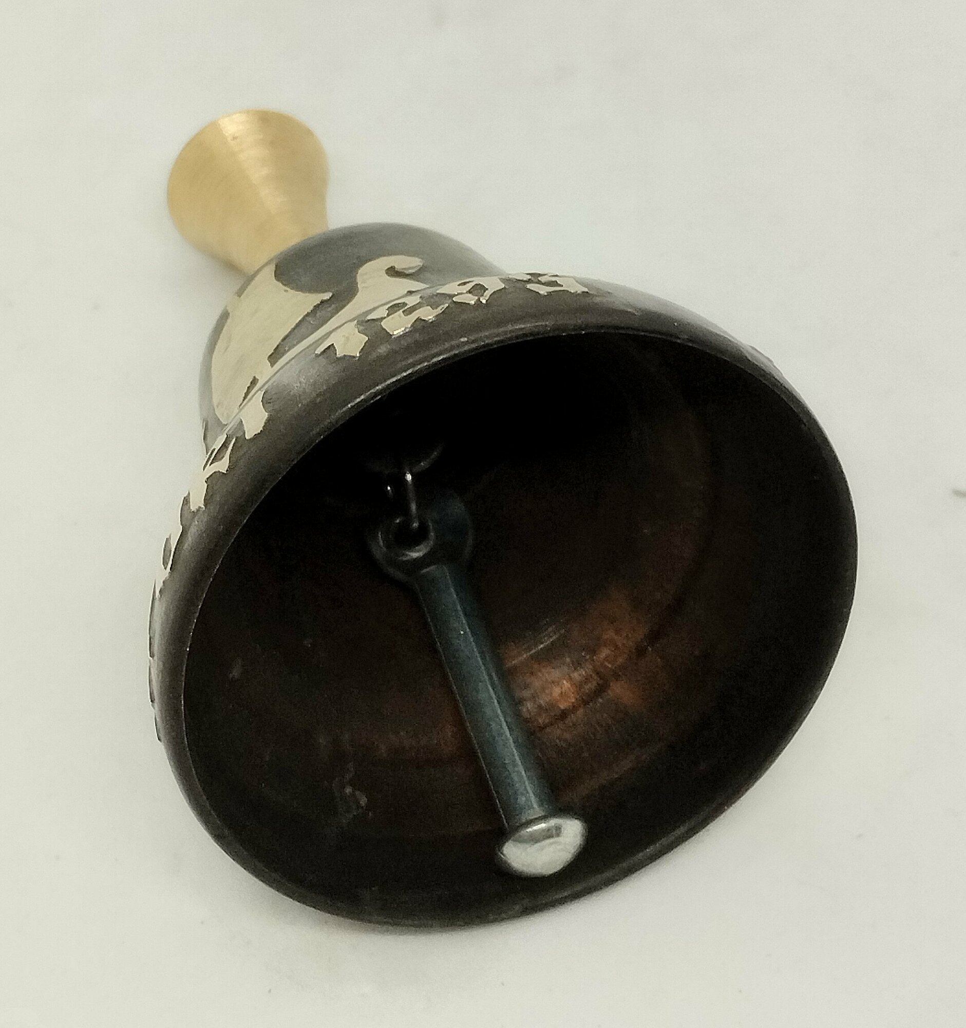 Валдайский Колокольчик №4 с короткой ручкой"выборг " — фото 1