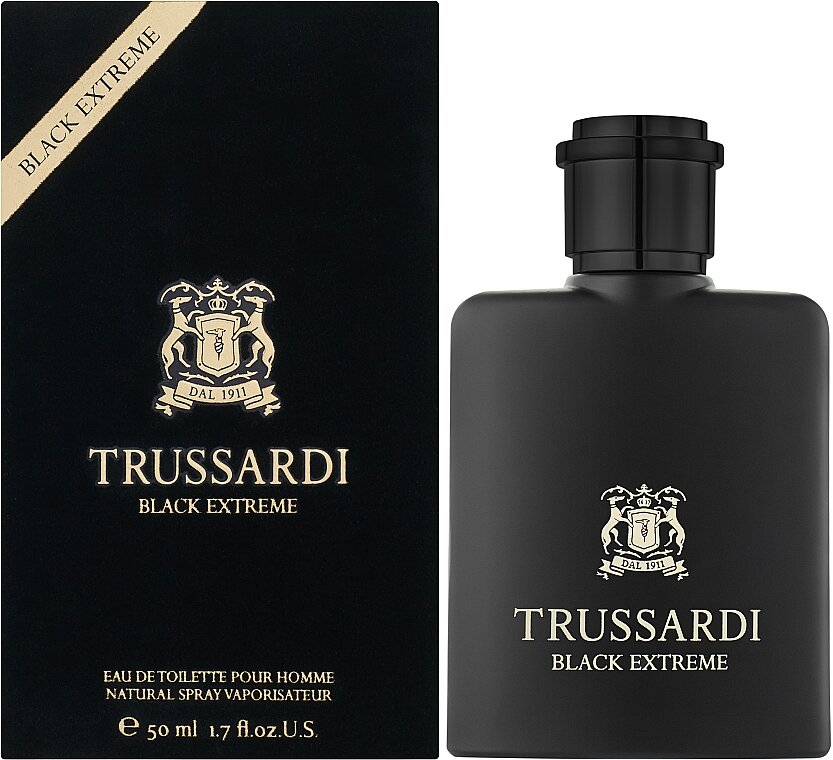 Туалетная вода Trussardi Black Extreme 50 мл