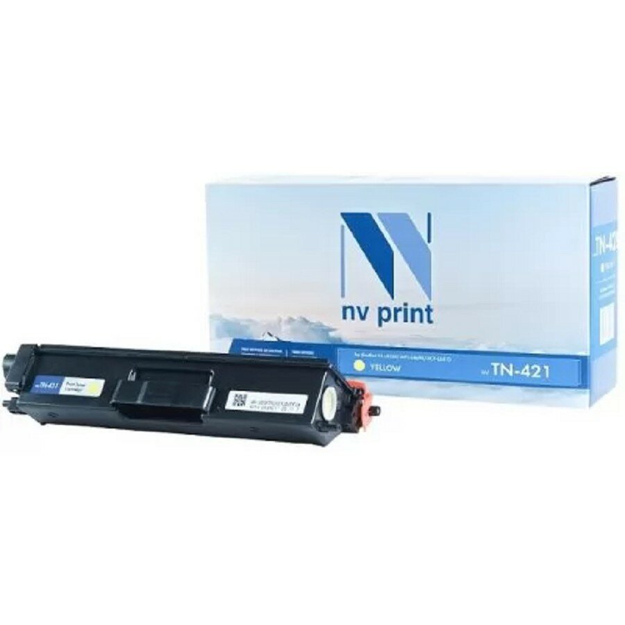 Картридж NV-Print TN-421 C для Brother HL-L8260 MFC-L8690 DCP-L8410 1800стр Голубой - фото №4