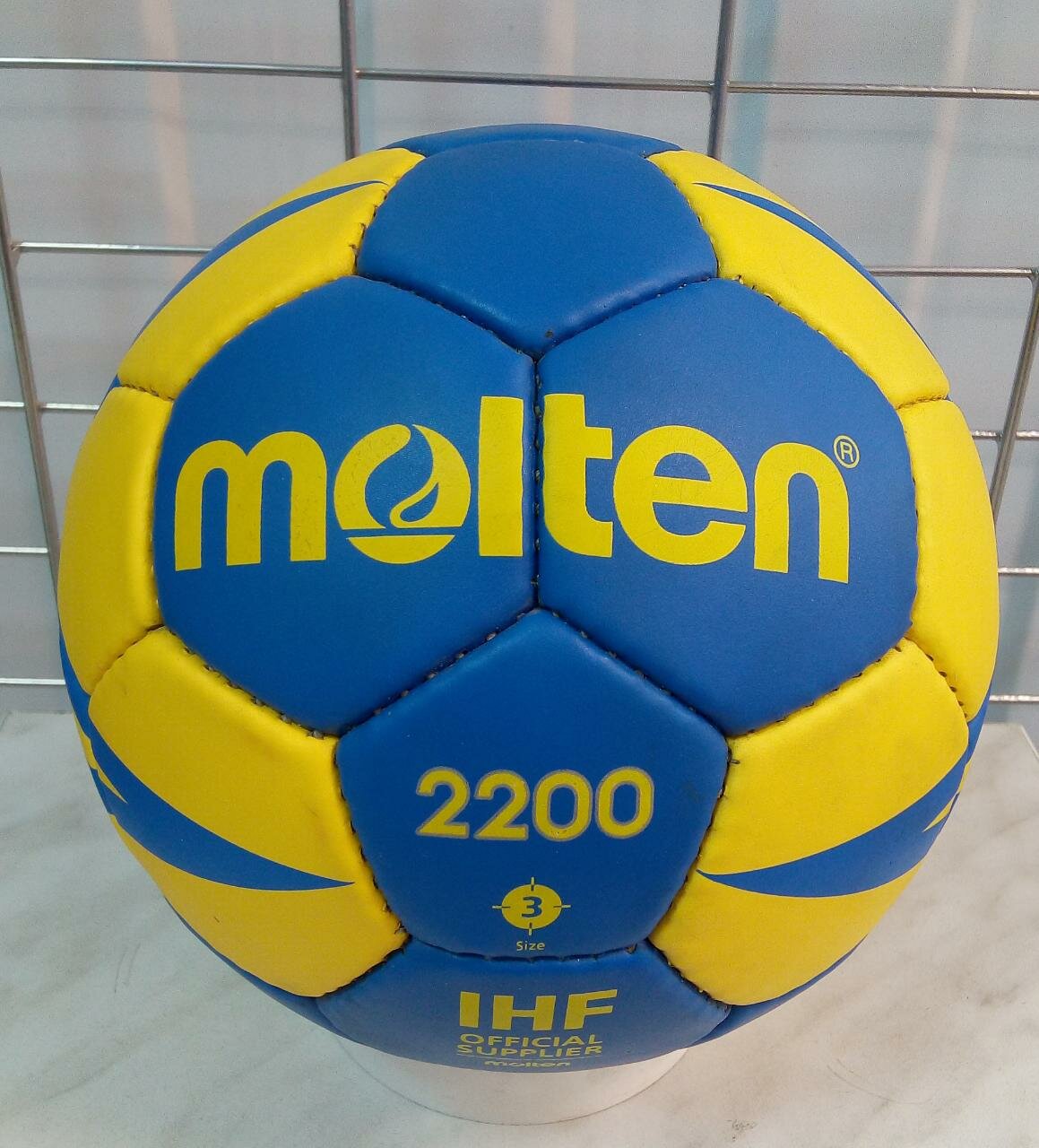 Для Гандбола размер 3 мяч гандбольный MOLTEN синий