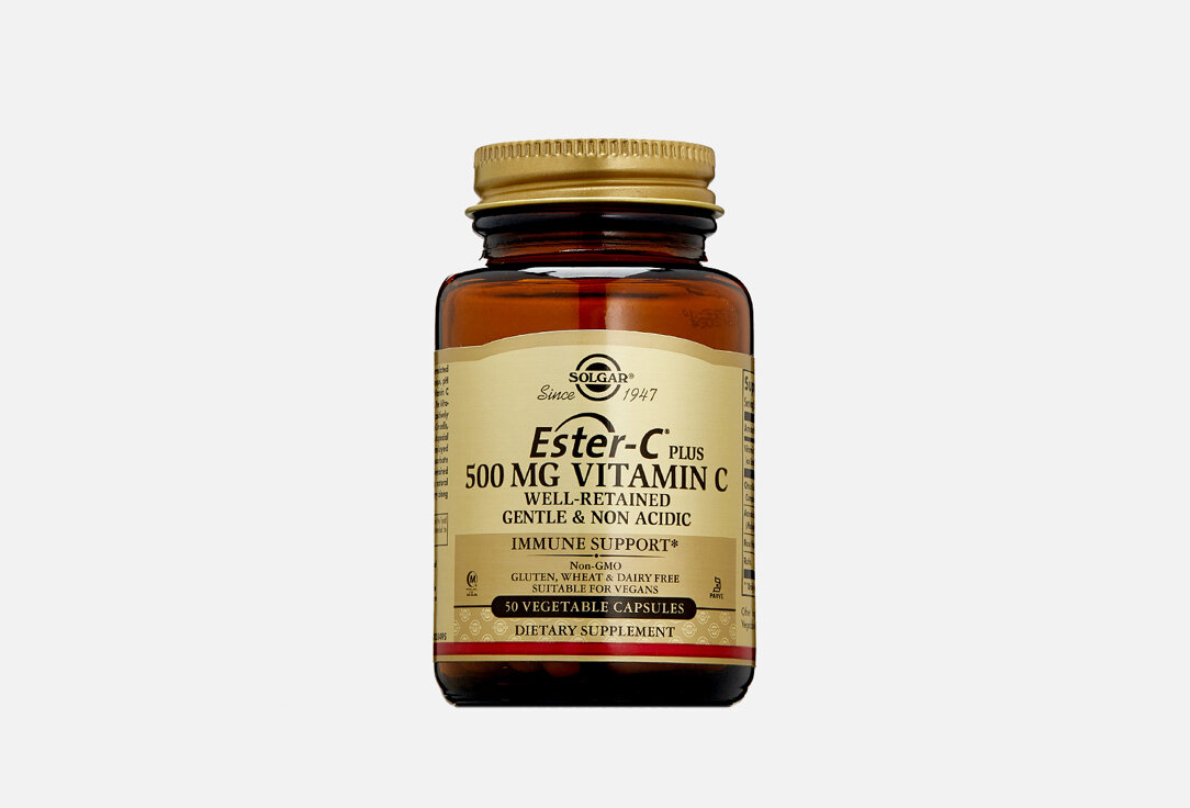 Витамин С Solgar, Ester-C® Plus 500 mg Vitamin C 50мл