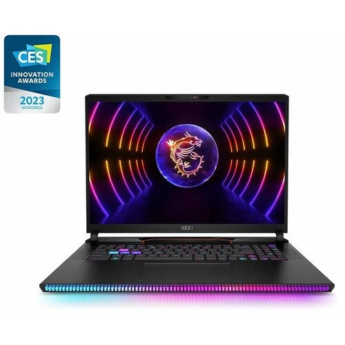 17Игровой ноутбук MSI Raider GE78HX 13VH 2023 Intel Core i9-13800HX 240 Гц RAM 64 ГБ NVIDIA GeForce RTX 4080 16 Гб Английская клавиатура 39999900₽
