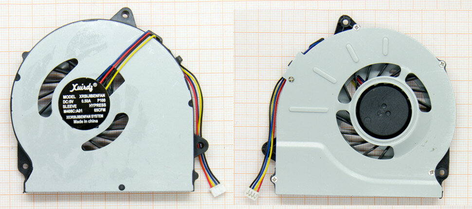 Вентилятор (кулер) для ноутбука Lenovo IdeaPad Z50-70, Z50-70AT 4-pin