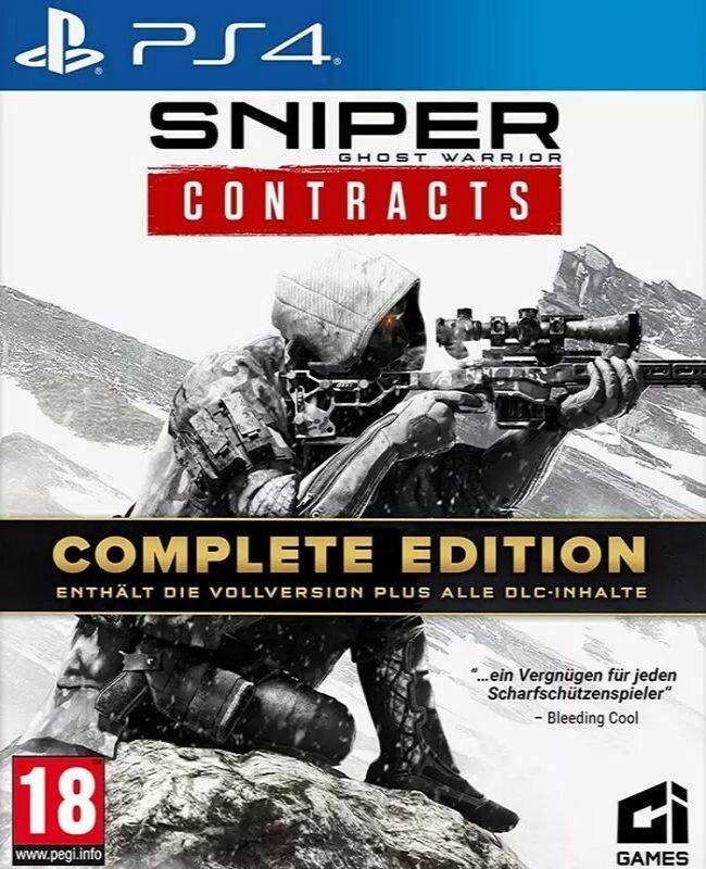 Игра PS4 Sniper Ghost Warriors Contracts. Complete Edition