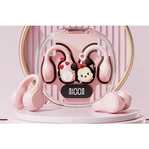 Наушники Дисней беспроводная Bluetooth гарнитура Disney Минни розовые 215000₽