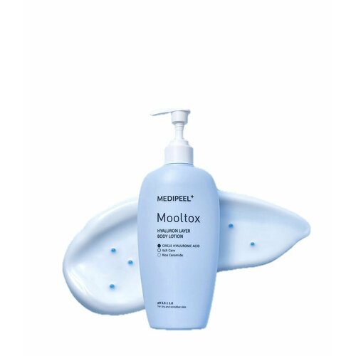 Интенсивно увлажняющий лосьон для тела Medi-Peel Mooltox Hyaluron Layer Body Lotion 400мл 1950₽