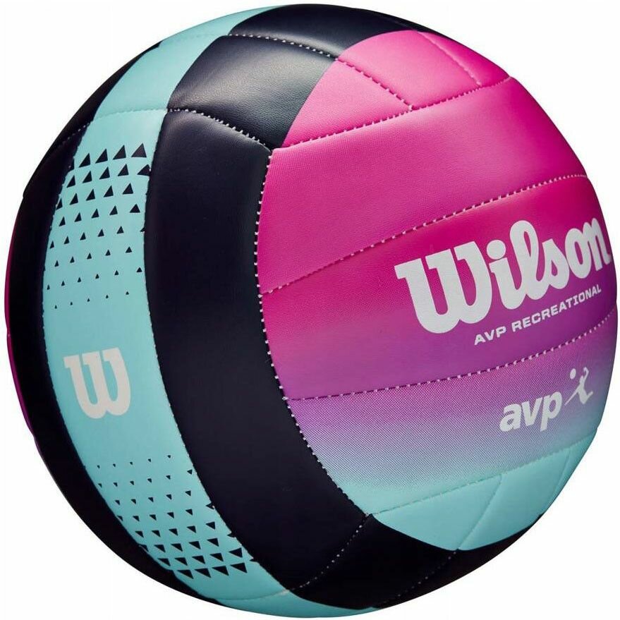 Мяч волейбольный Wilson AVP Oasis р.5, розово-бирюзовый