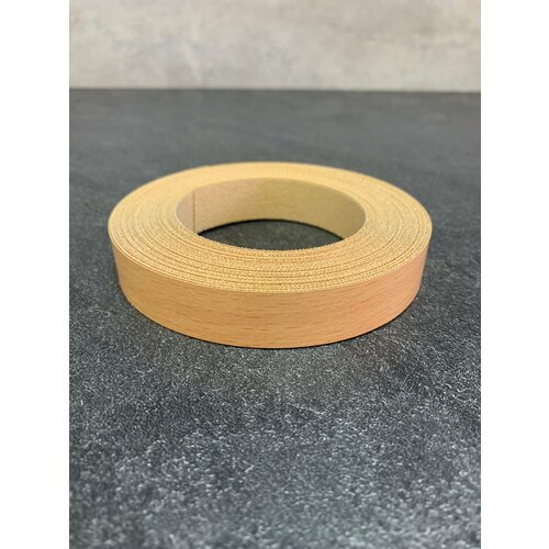 Кромка мебельная с клеем (меламиновая) 19мм х 10м, Цвет Бук Бавария светлый, R5113 (Польша)