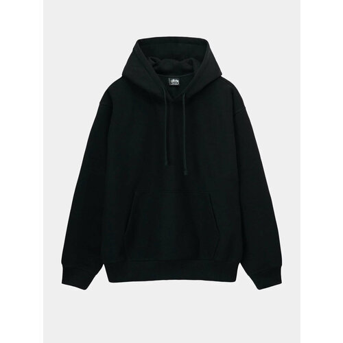 Худи Stussy BACK HOOD APP, размер M, черный худи swirl app stussy s черный 118478