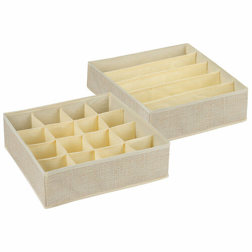 Набор для хранения из двух коробок органайзеров 699₽