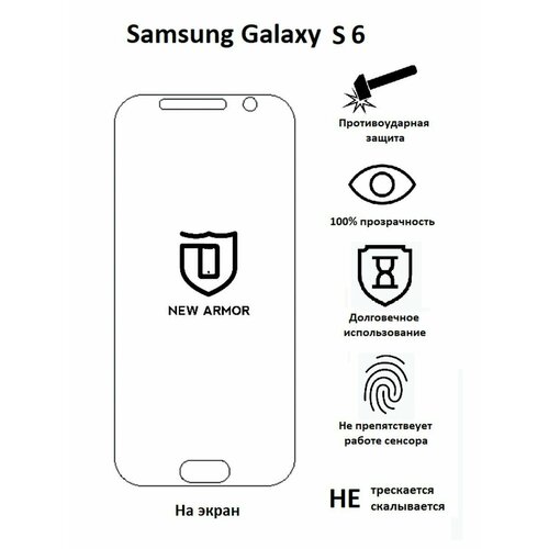 Полиуретановая защитная пленка на Samsung Galaxy S 6 / Самсунг Гaлакси S 6