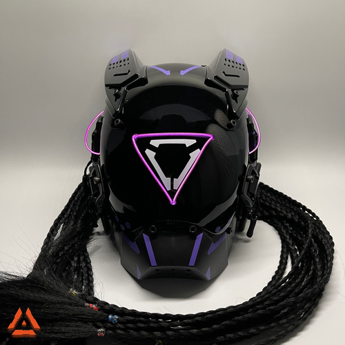 фото Маска киборга - хищника. злодея. страшная, darkside tech-wear