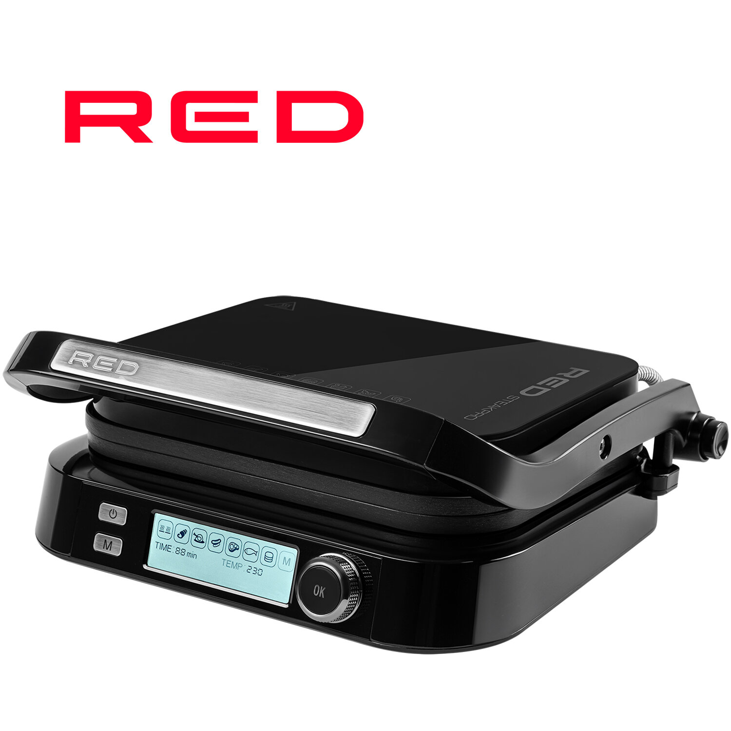 Гриль-духовка RED SOLUTION SteakPRO RGM-G850P Черный/хром