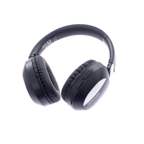 Беспроводные наушники DEEPBASS R16 Головные черные 1515₽